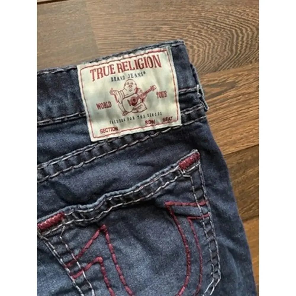 True Religion Rocco Relaxed Skinny Jeans Super T Size 40
